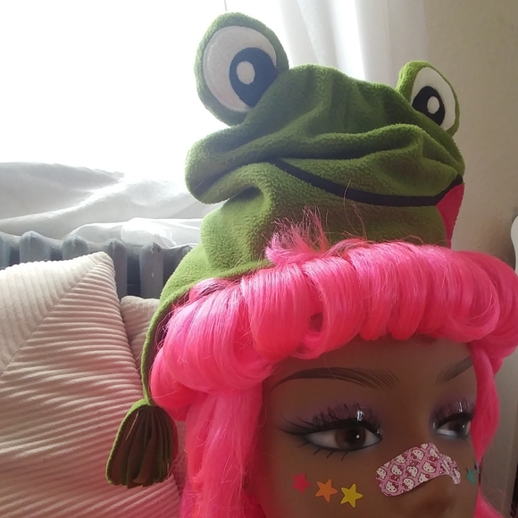 4/$20 Hadeko Decora Froggie Kawaii Hat - Picture 4 of 6
